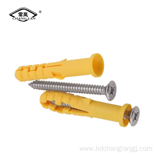 Nylon plastic expansion screw